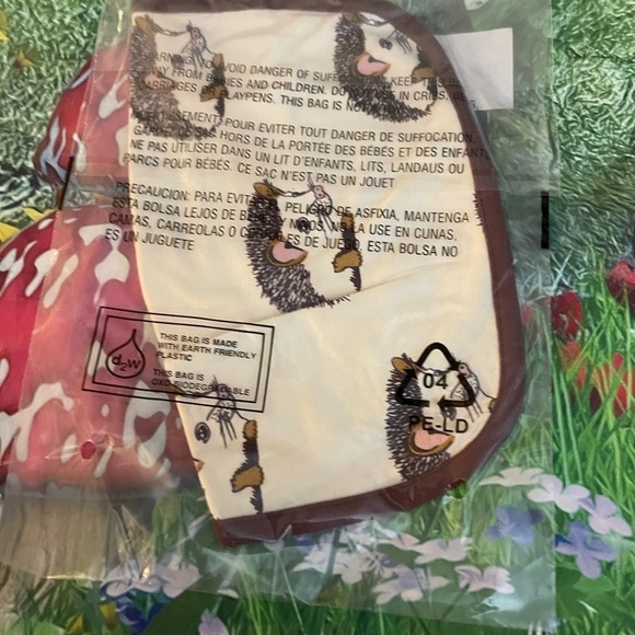 🎉🎉HOST PICK🎉🎉Kate Quinn BIB MAHOGANY HEDGEHOG | BAMBOO, Large, NWT - Picture 5 of 5